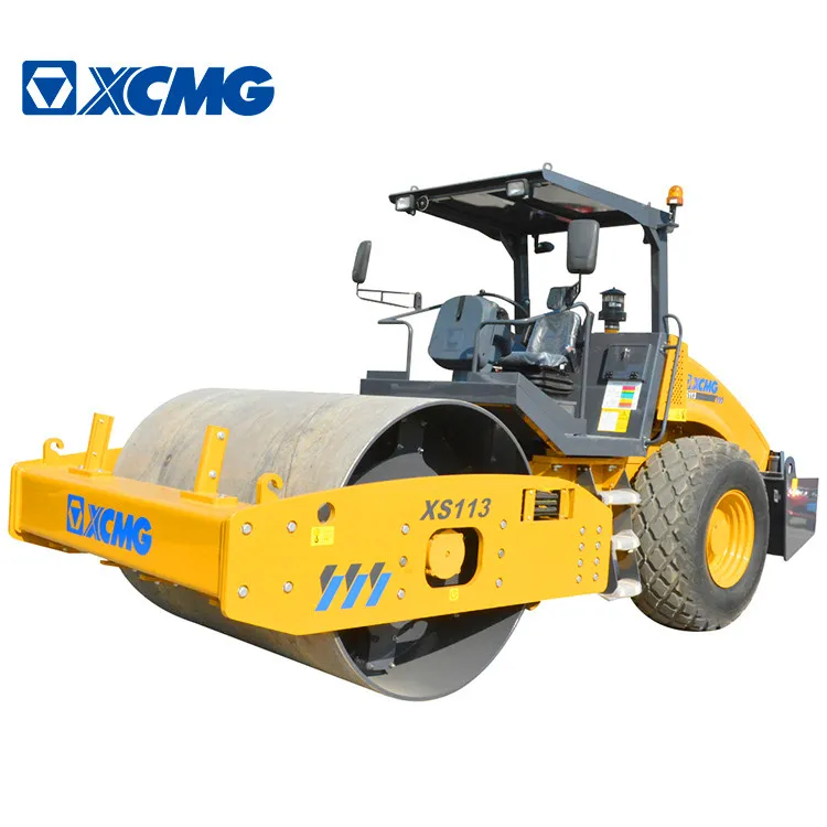 XCMG Official 10 ton vibratory road roller XS113 China mini road roller compactor machine price